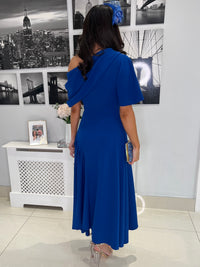 “Francesca” Dress In Royal