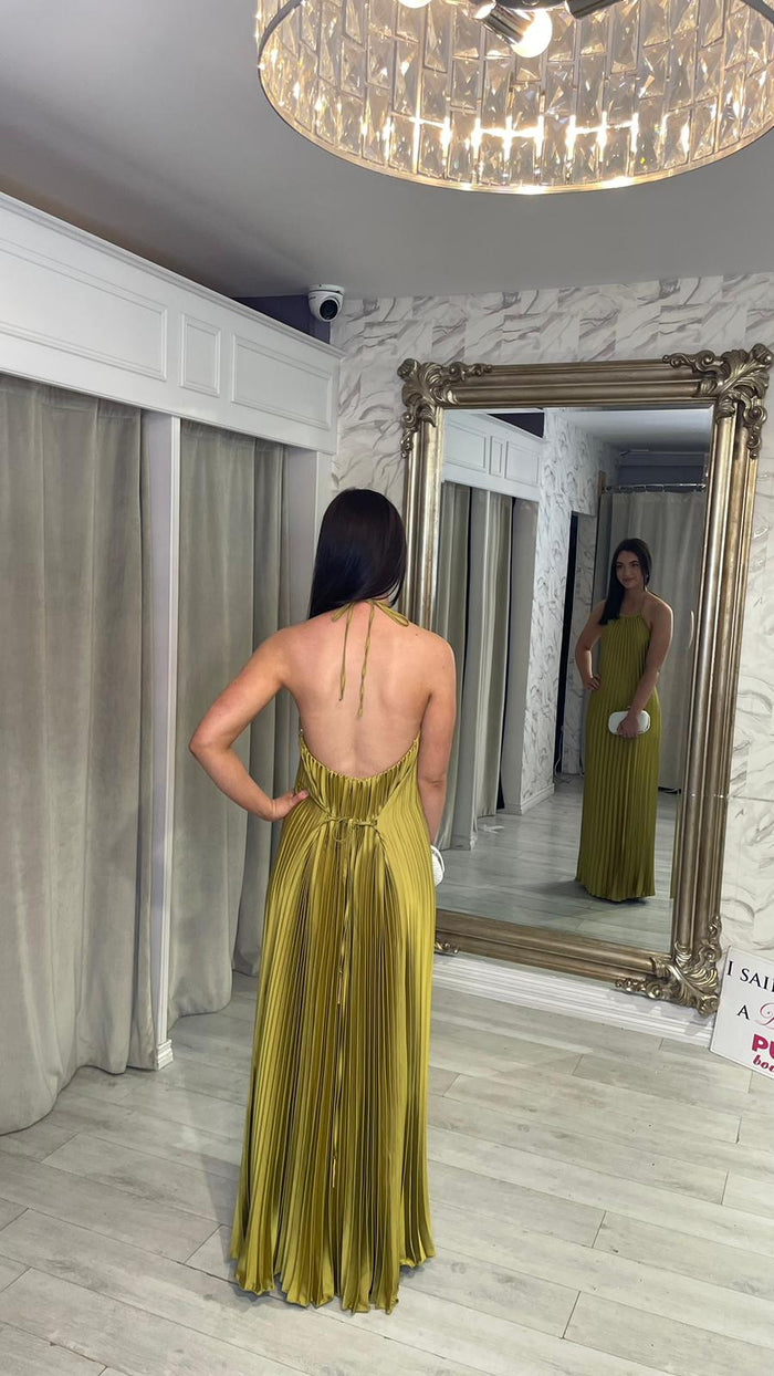 "Vean" Dress In Mustard