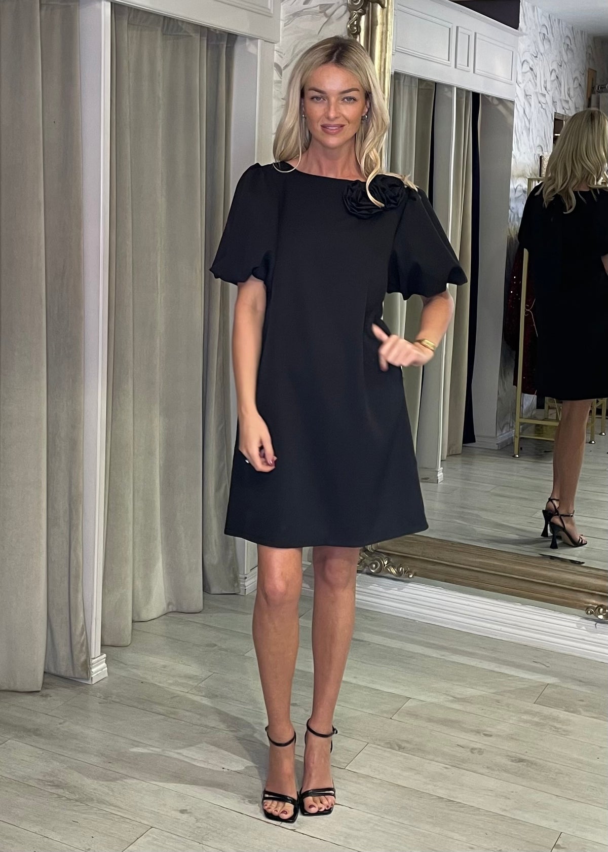 "Emery" Dress In Black