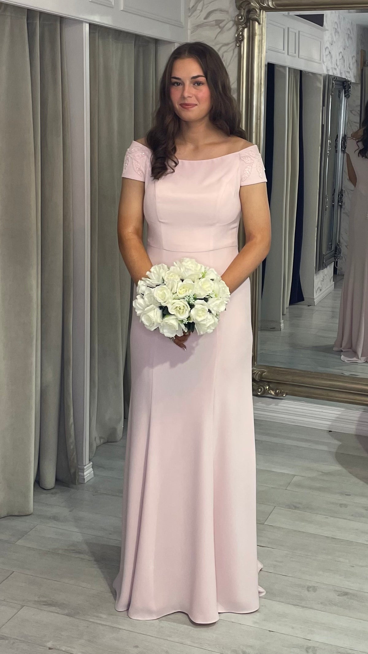 “Campari” Bridesmaid Dress