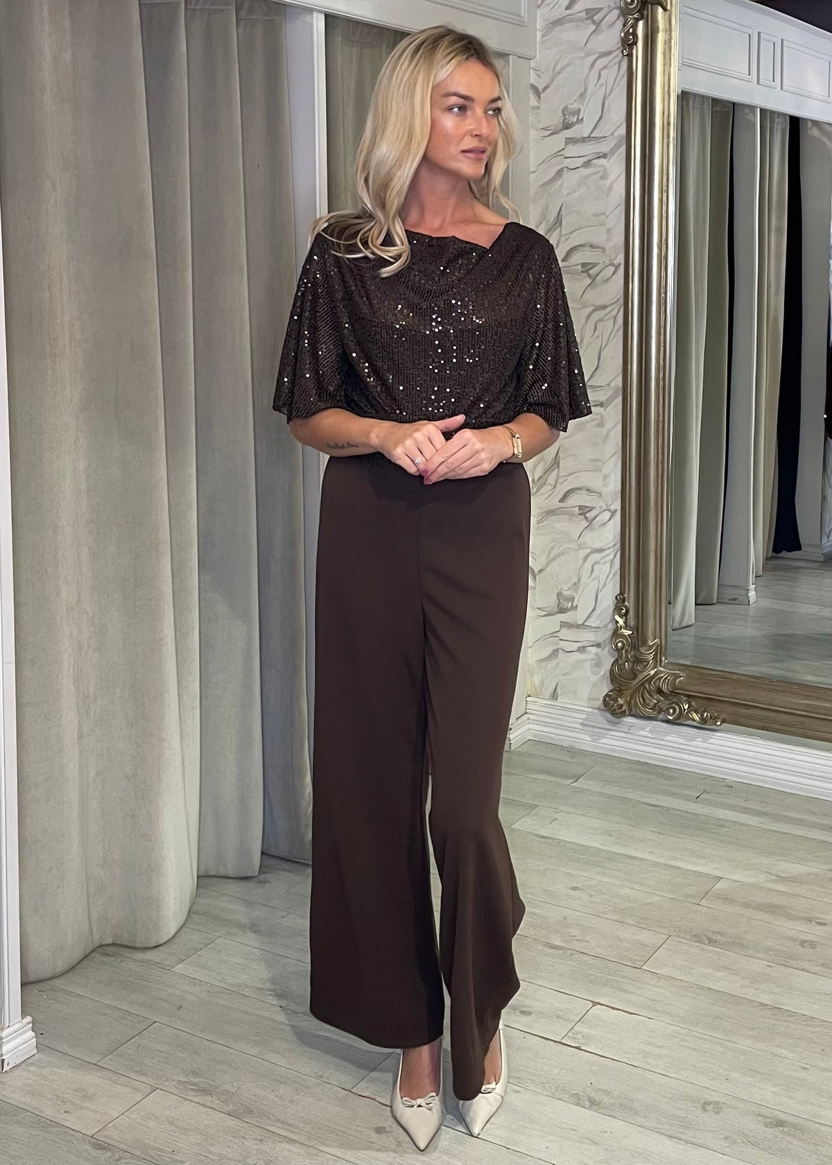 "Críoa" Jumpsuit In Brown