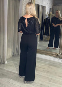 “Críoa" Jumpsuit In Black
