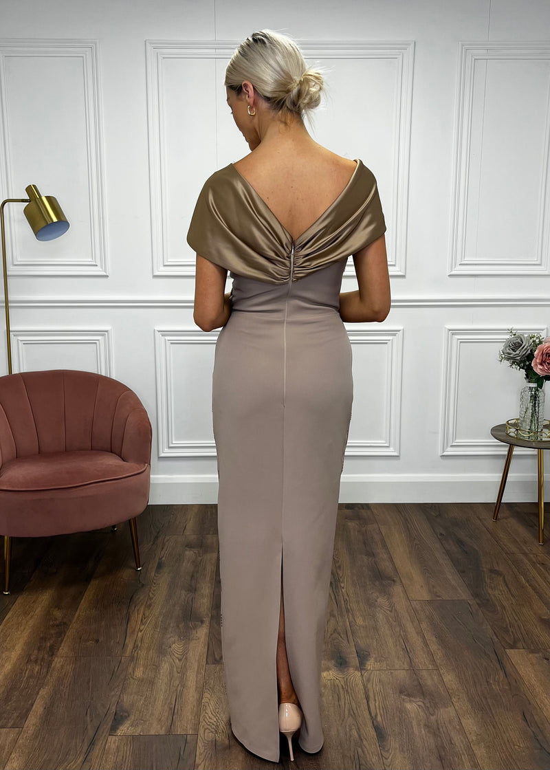 “Harper” Dress In Mink