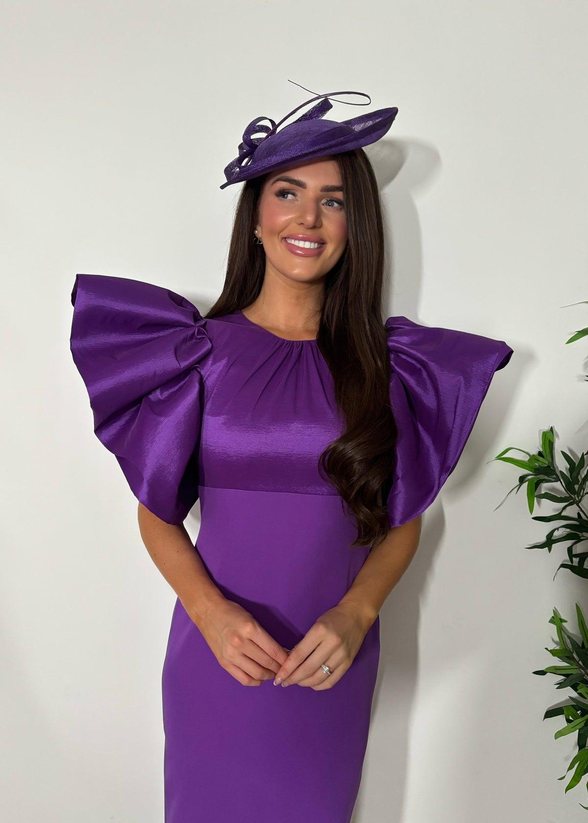 “Mavis” Dress In Purple