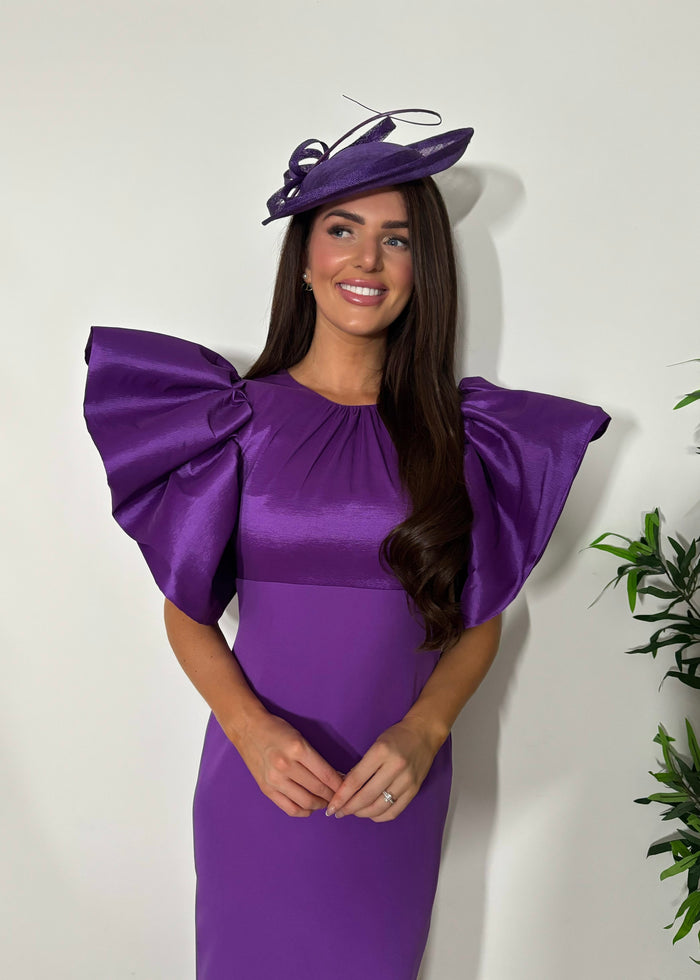 “Mavis” Dress In Purple