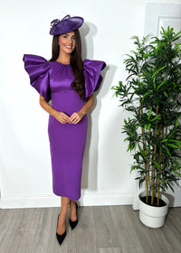 “Mavis” Dress In Purple