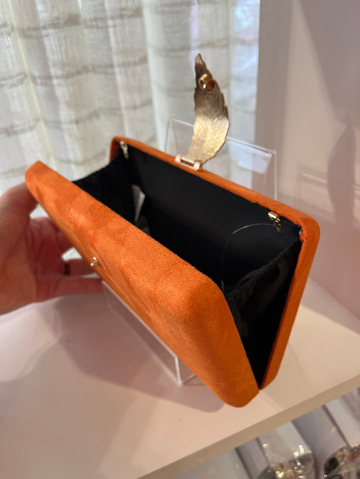 "Laura" Handbag In Orange