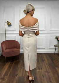 “Savannah” Dress In Champagne