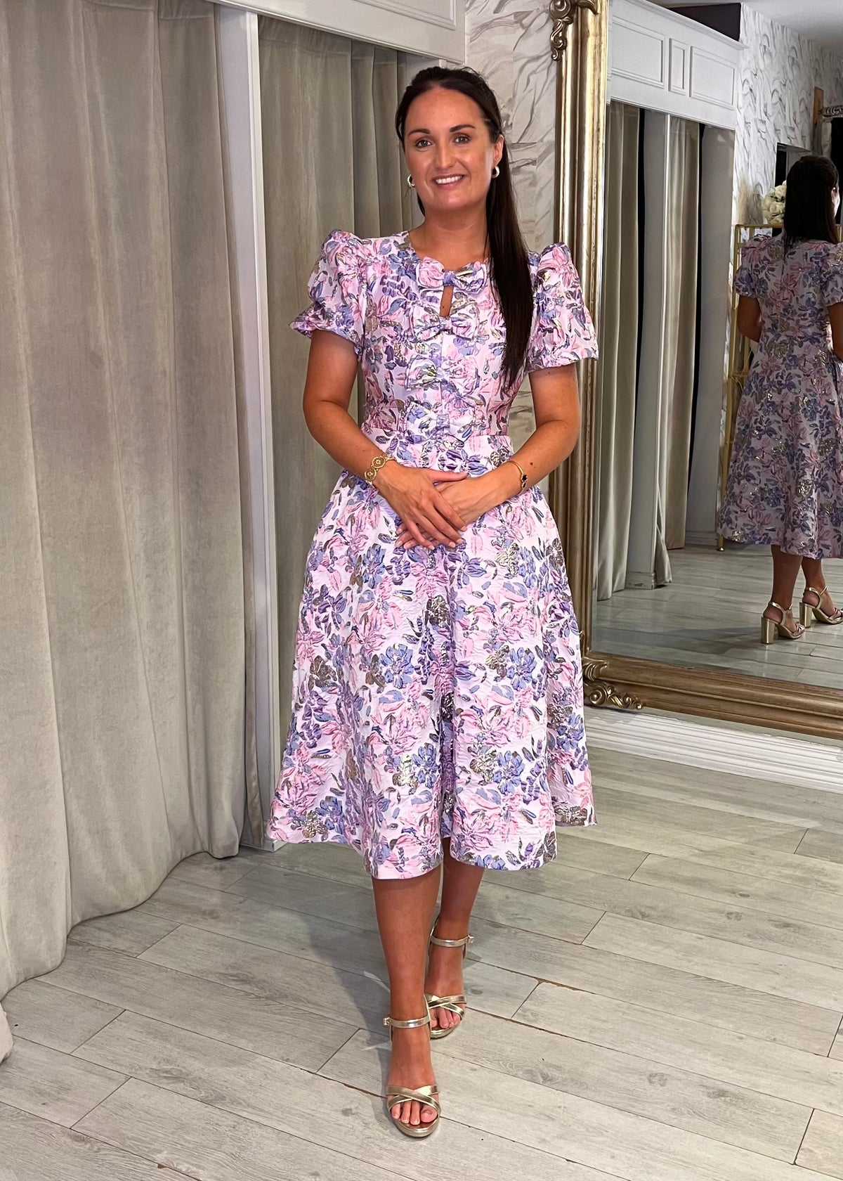 "Priya" Dress In Lilac