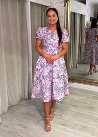 "Priya" Dress In Lilac