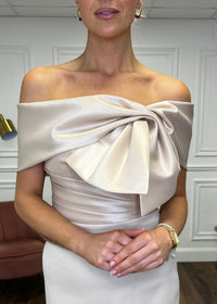 “Savannah” Dress In Champagne
