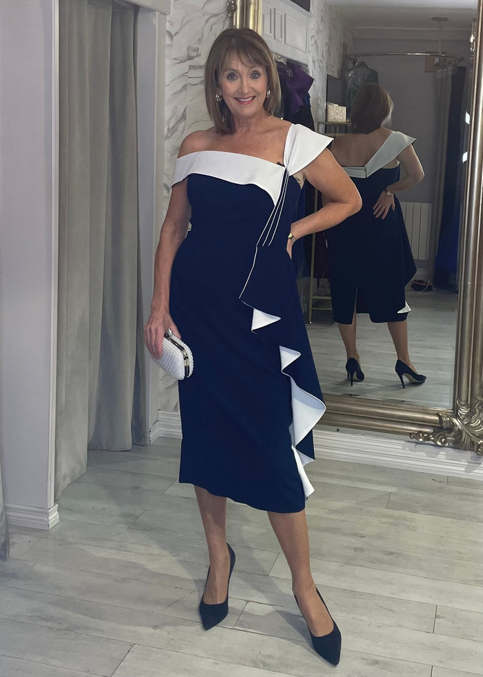 “Berkley” Dress In Navy