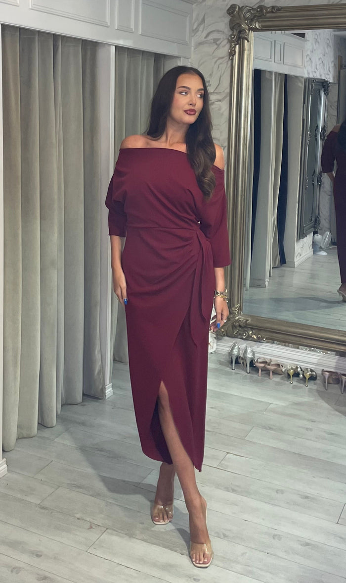 “Elsa” In burgundy
