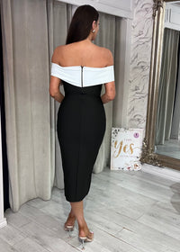 "Remi" Dress In Black & White