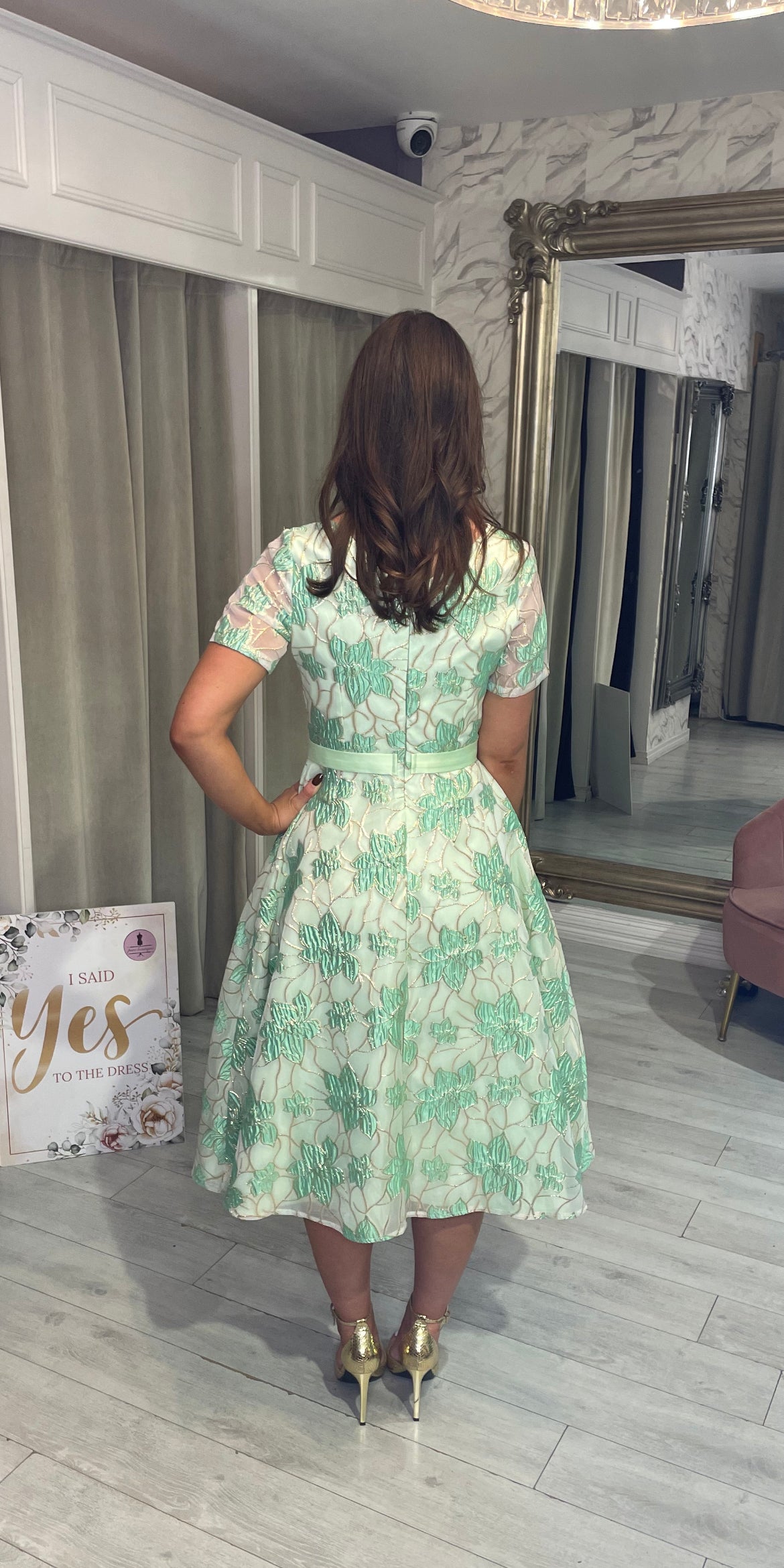 “Hollie” Dress In Green