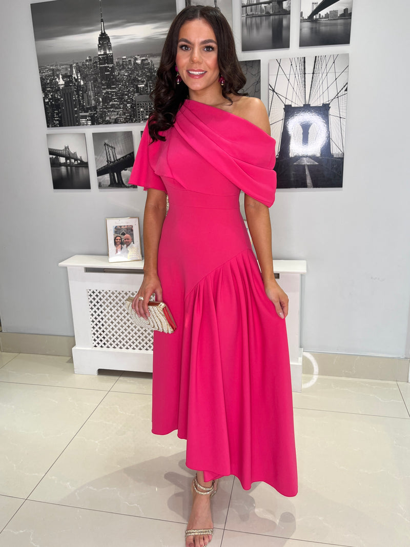 “Francesca” Dress In Pink