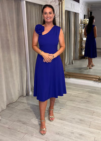 "Nada" Dress In Blue