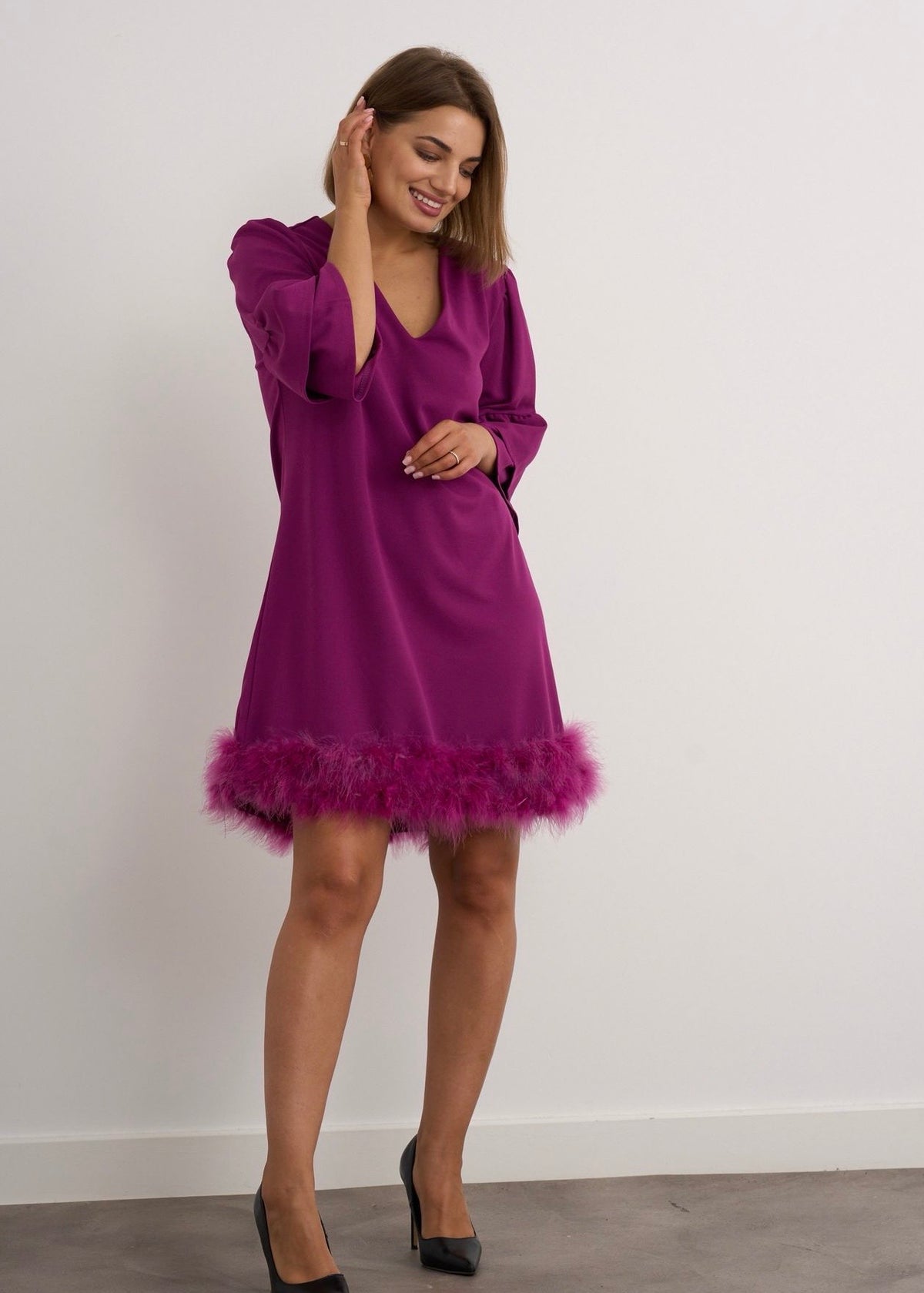 "Elliana" Dress In Pink