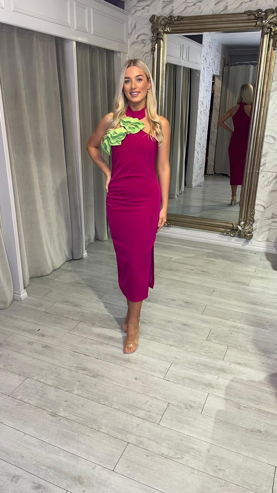“Talla” Dress In Pink