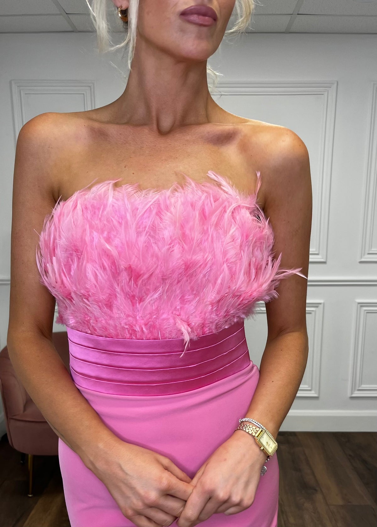 “Aimee” Dress in Pink
