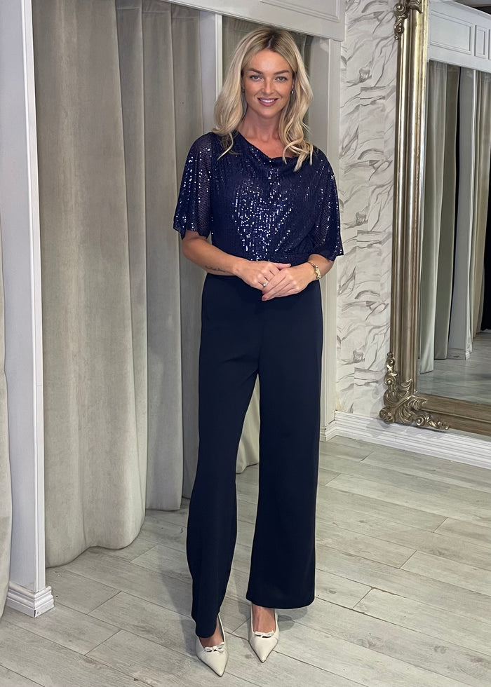 "Críoa" Jumpsuit In Navy