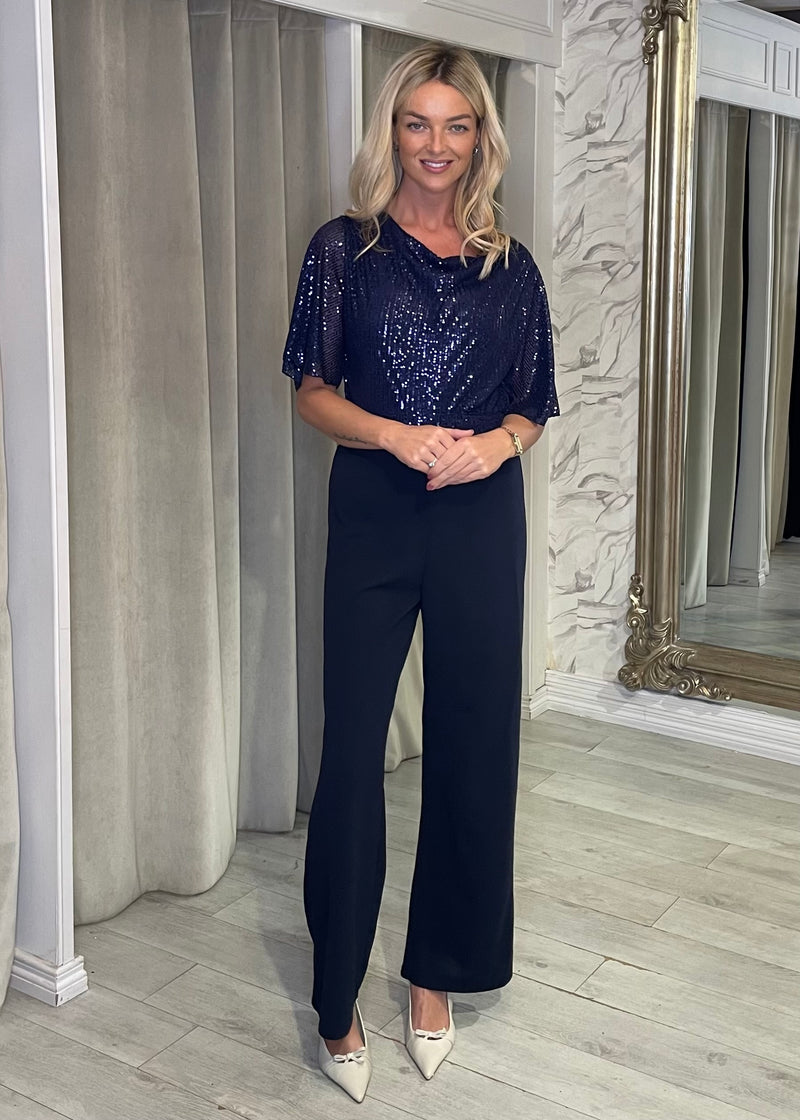 "Críoa" Jumpsuit In Navy