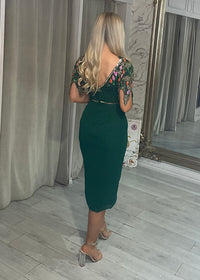 "Georgina" Dress In Green
