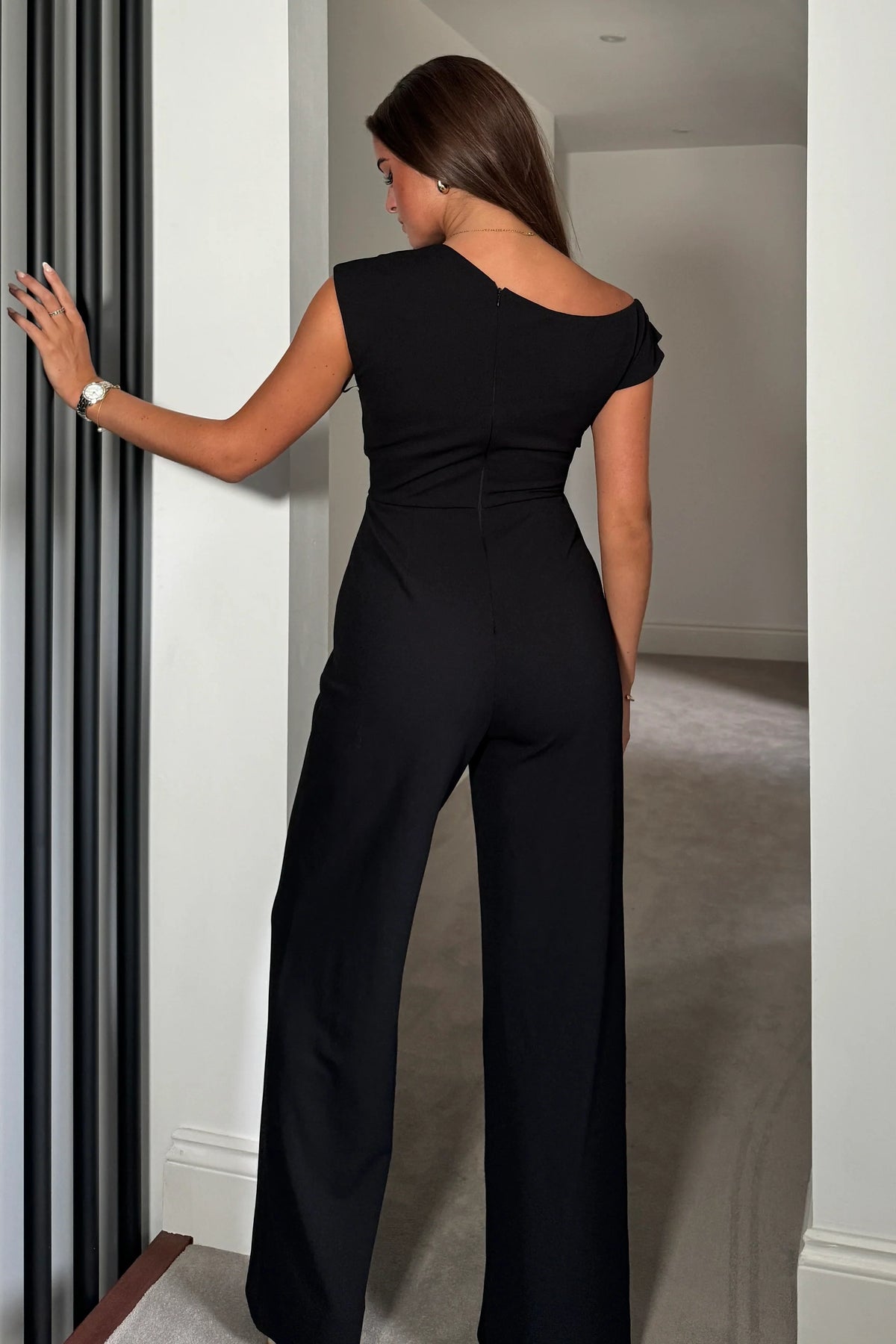 “Donna” Jumpsuit In Black