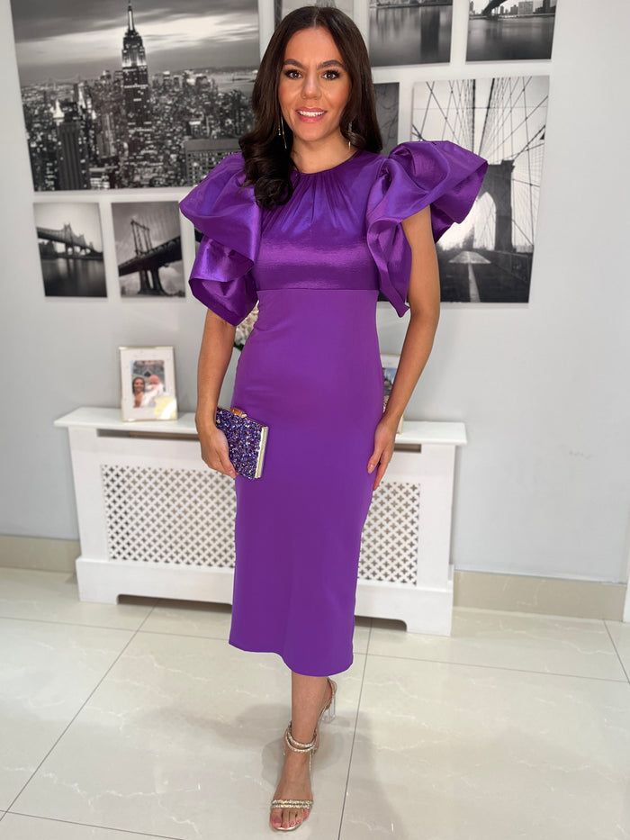 “Mavis” Dress In Purple