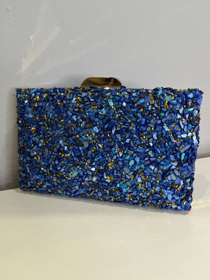 "Kayla" Handbag In Blue