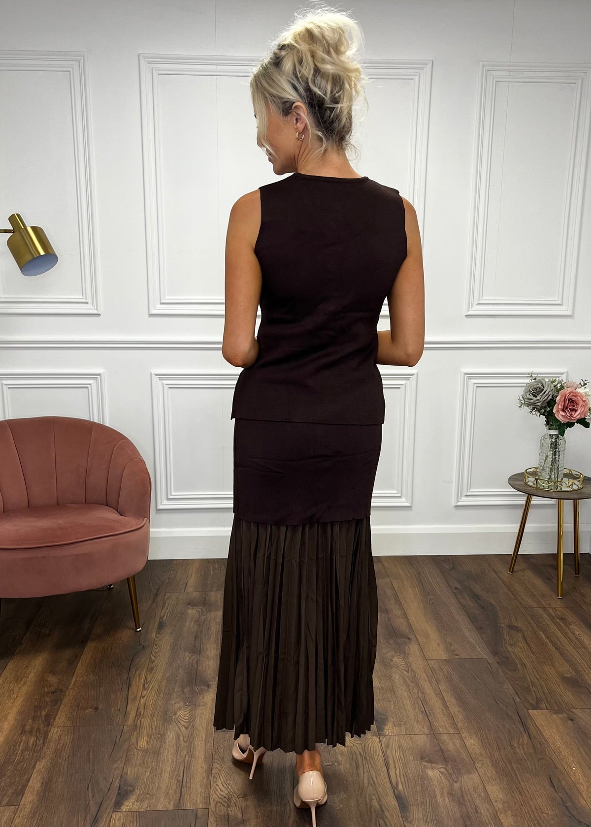 “Lexi” Two Piece In Brown