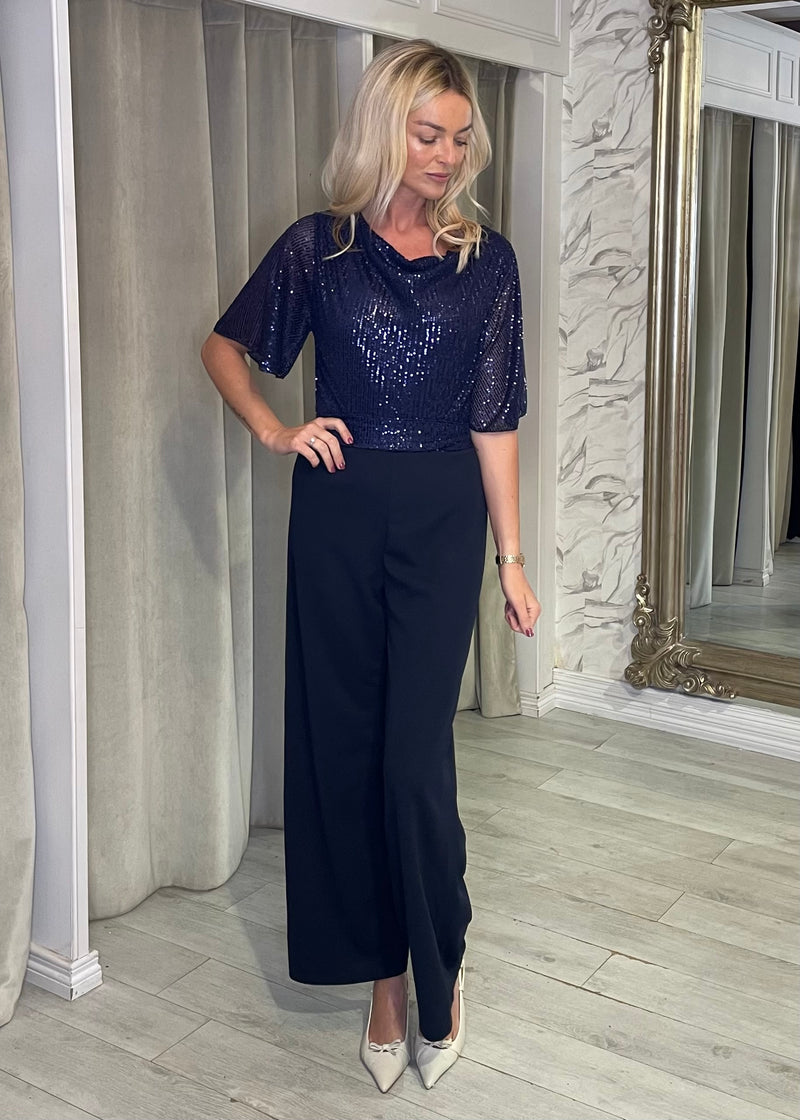 "Críoa" Jumpsuit In Navy