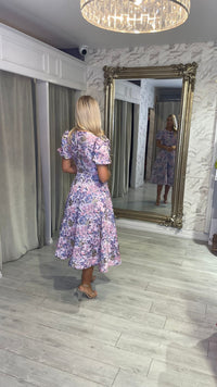 "Priya" Dress In Lilac (Pre-Order)