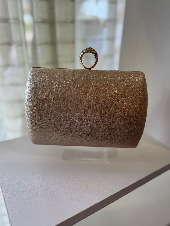 "Paisley" Handbag In Gold