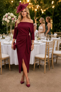 “Elsa” In burgundy