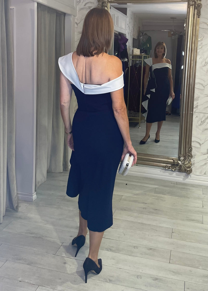 “Berkley” Dress In Navy