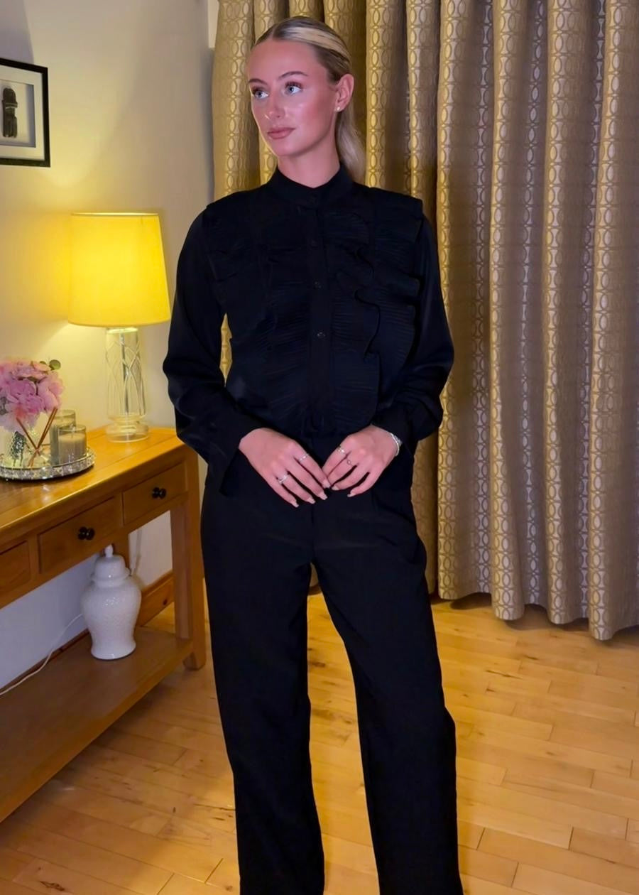 “Paris” Blouse In Black