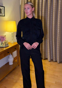 “Paris” Blouse In Black