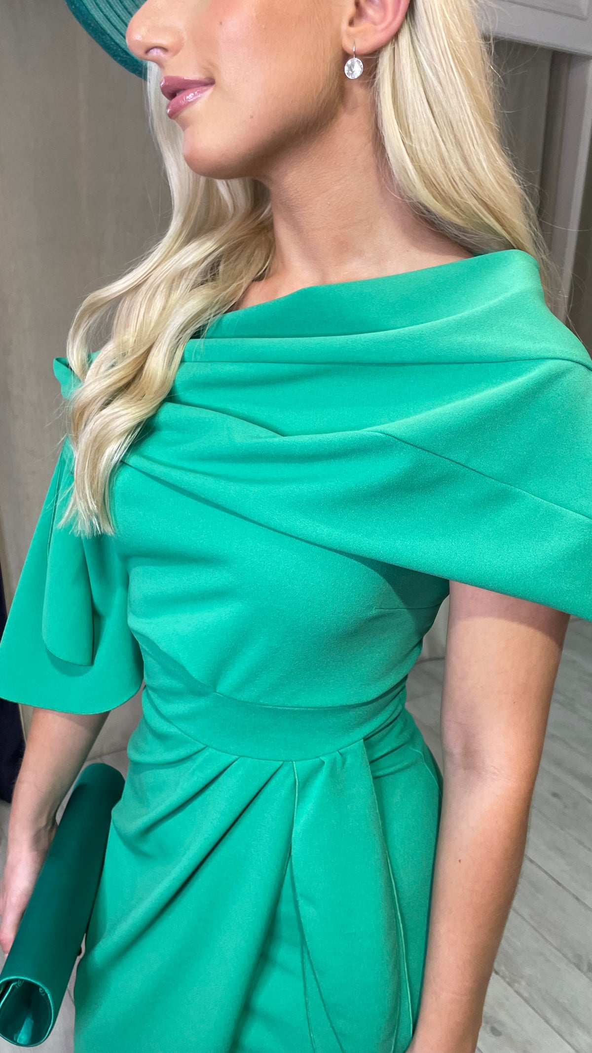 Freya dress in green