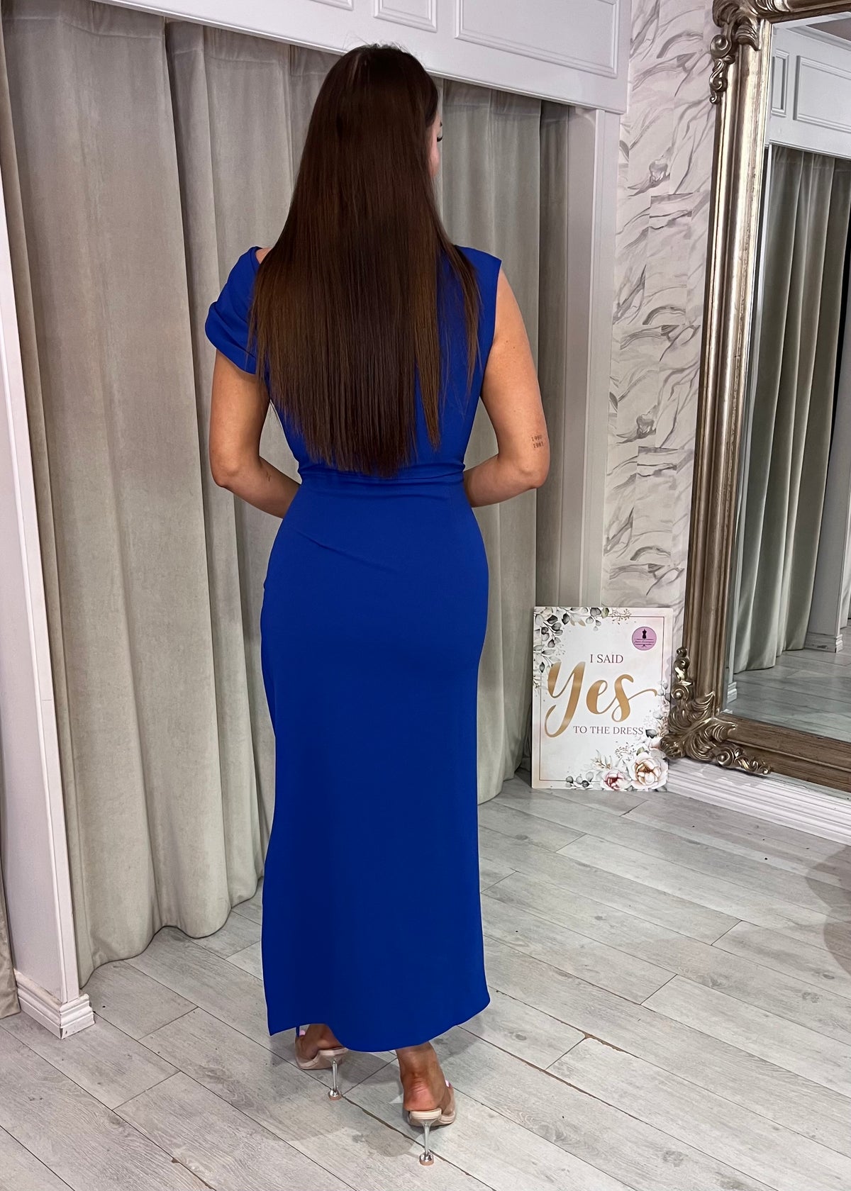 “Ophelia” Dress In Blue
