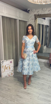 “Hollie” Dress In Blue