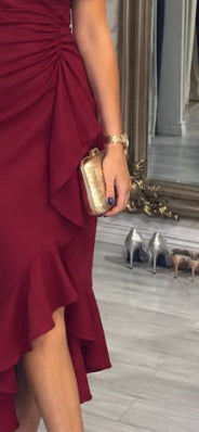 “Leona” In Burgundy