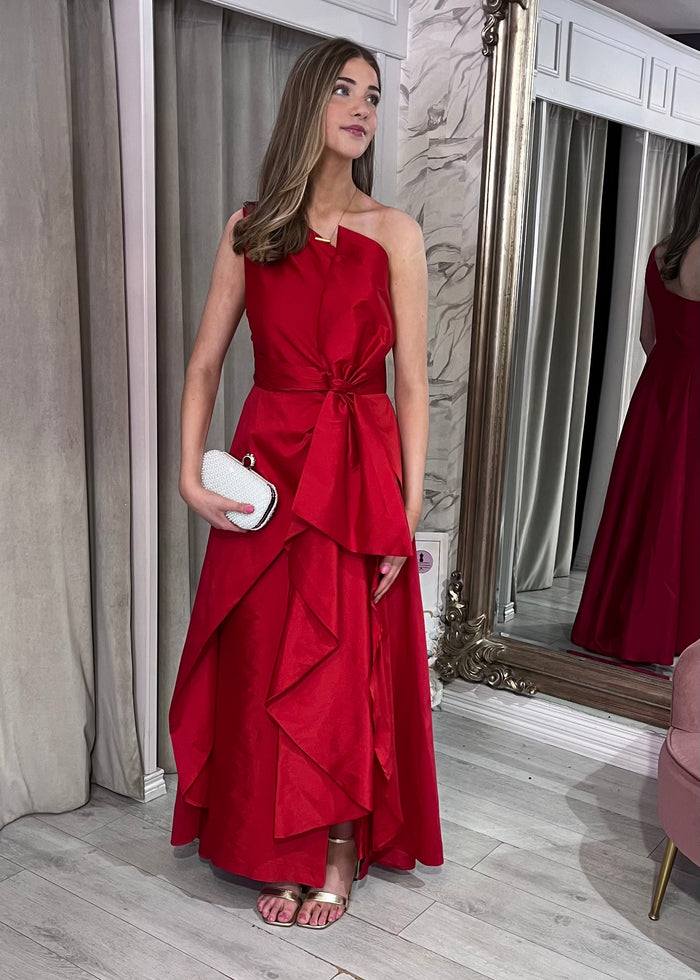 “Alicia” Dress In Red