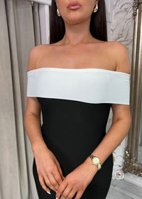 "Remi" Dress In Black & White