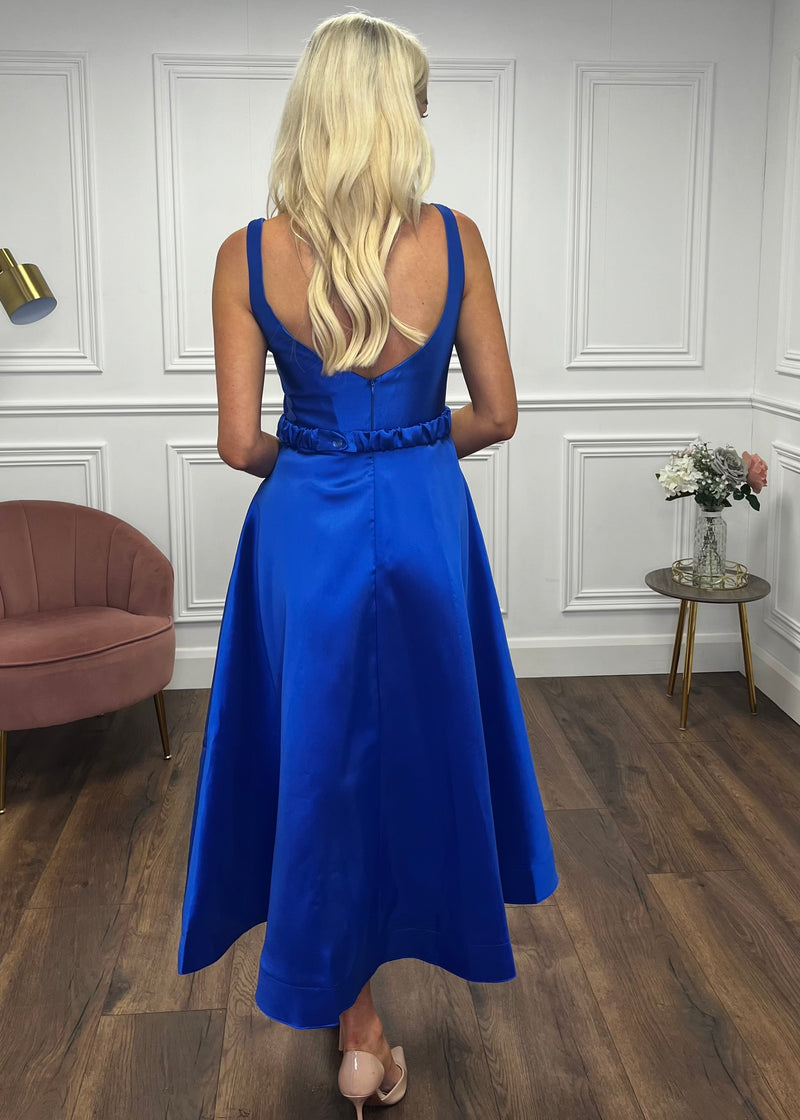 “Aria” Dress In Royal Blue