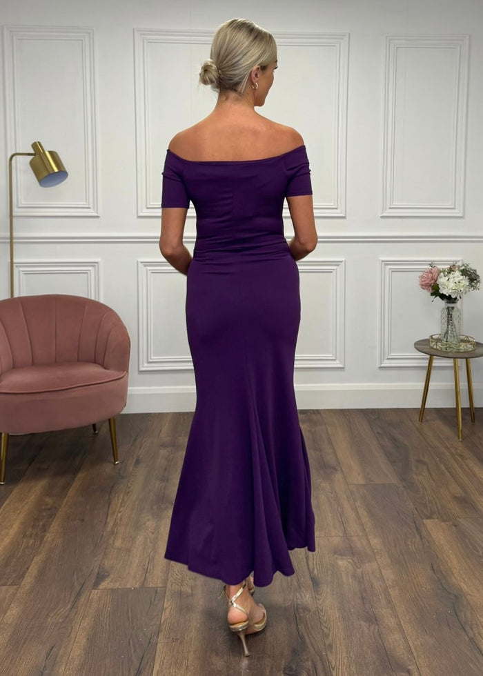 "Florence" Dress In Purple