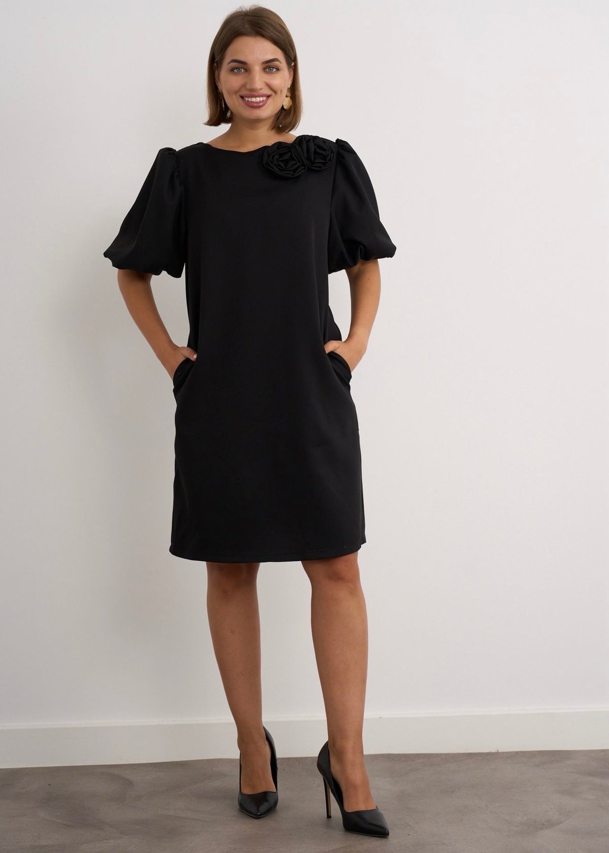 "Emery" Dress In Black