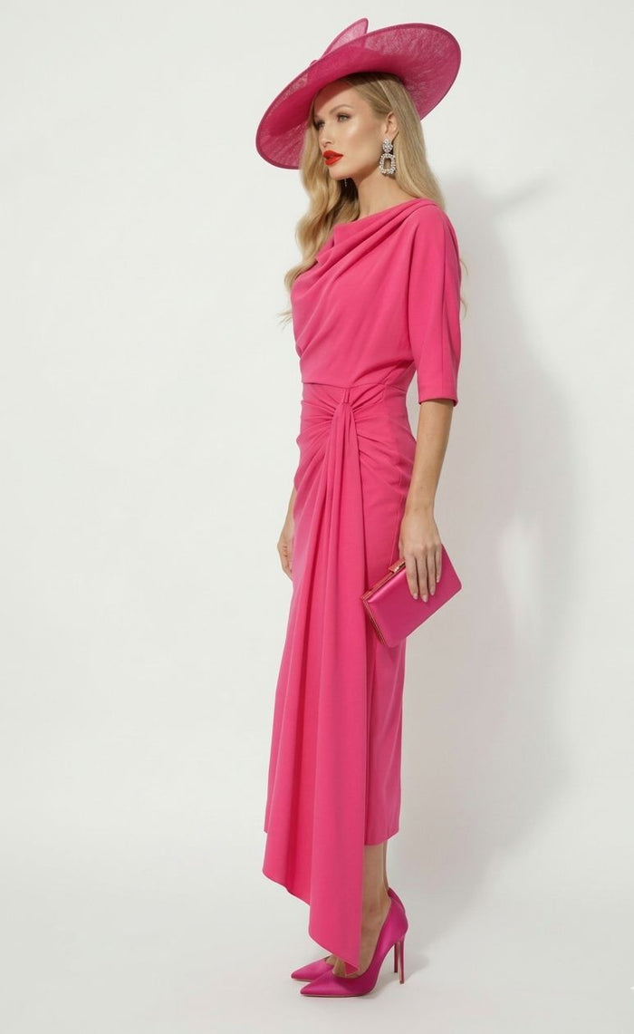 Pre-Order "Paula" Dress In Pink