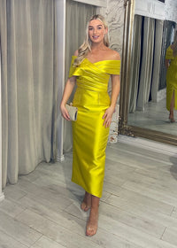 “Samira” Dress In Yellow