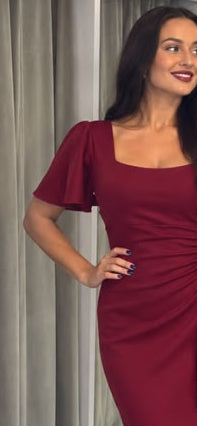 “Leona” In Burgundy
